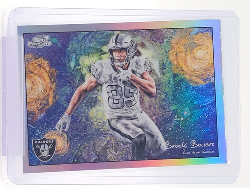 BROCK BOWERS 2025 TOPPS CHROME COSMIC STARS IN THE NIGHT REFRACTOR #STN-21 Q6608
