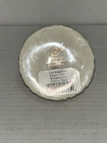 LENOX Treasures Disney Lion King Stamp Treasure Box - Picture 6 of 11
