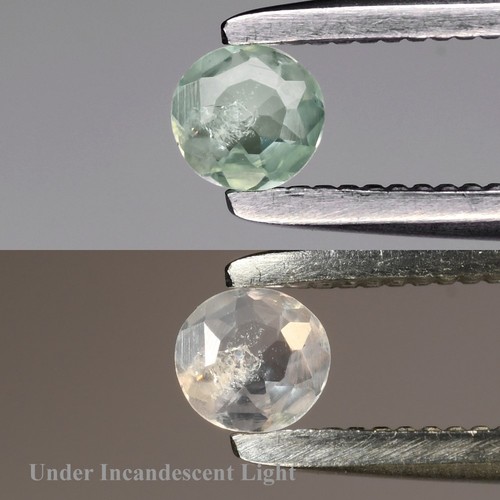 💎 0.13ct 3mm Round Natural Green Alexandrite - Russia Gemstone