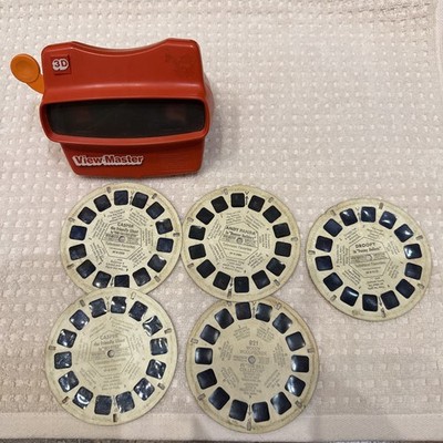 Vintage View-Master 3D Plus 8 Reels