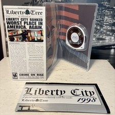 Grand Theft Auto: Liberty City Stories (Sony PSP, 2005) Black Label Complete Map