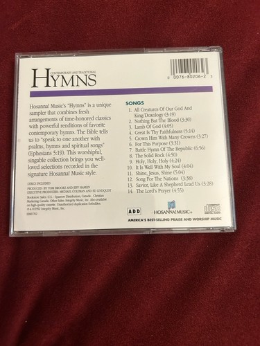 Hosanna! Music: Hymns by Hosanna! Music Mass Choir CD, Sep-1993 Long Play - Picture 4 of 4