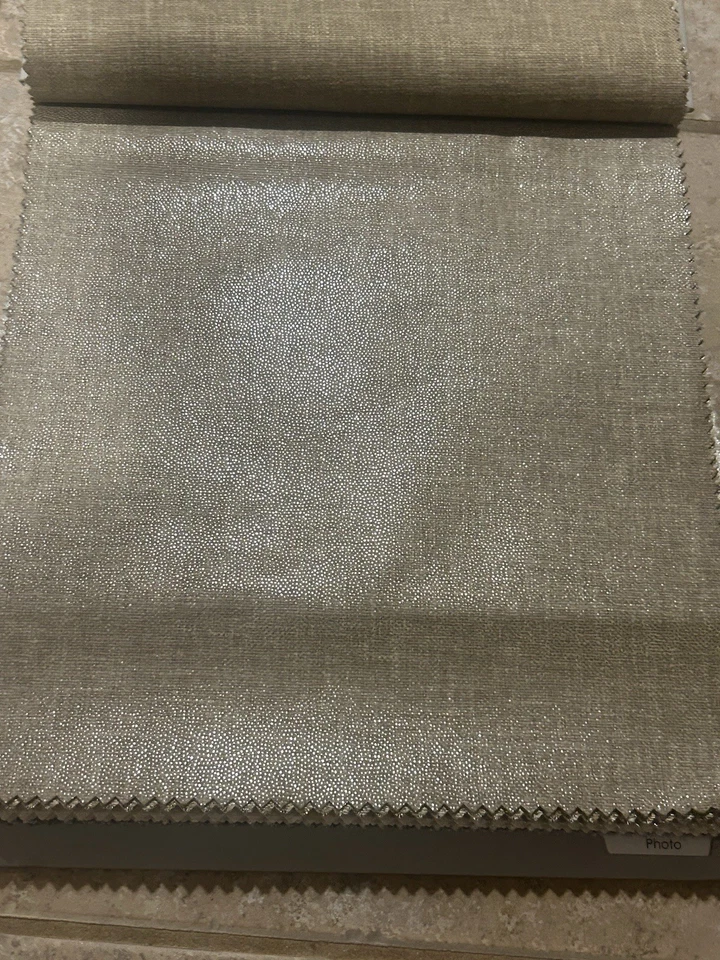 Duralee Wovens FABRIC SAMPLE BOOK Shimmer Collection 30 pieces Of Fabrics Shiny - Image 4 of 4