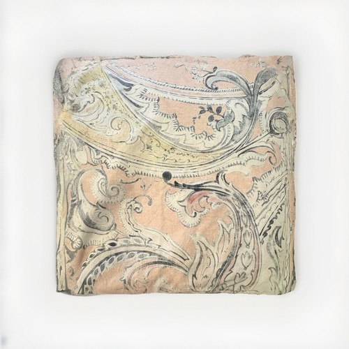 Pottery Barn KING/CAL Mallorie *Reversible* Paisley Duvet Cover EEUC Neutral - Picture 2 of 7
