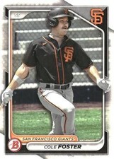 2024 Bowman #BP-83 Cole Foster Prospects l2