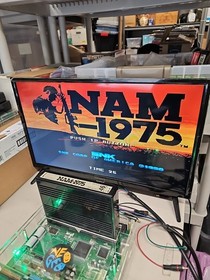 NAM-1975 SNK Neo Geo MVS Arcade 100% Authentic Cart & Board Tested US SELLER 