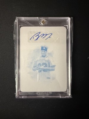 Panini Impeccable 2019 Byron Murphy Printing Plate 1/1 #155