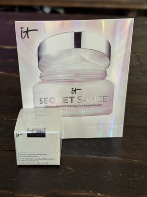 IT Cosmetics Secret Sauce Anti-Aging Moisturizer 0.237 oz - Travel Size - New