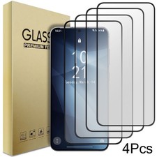 2pcs/4pcs Clear Tempered Glass Screen Protector Film For Samsung Galaxy S25 Edge