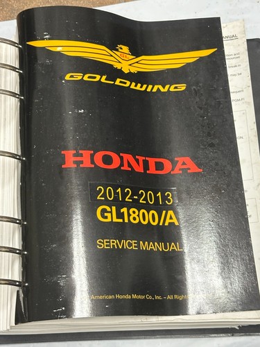 2012-2013 HONDA GL1800/A SERVICE MANUAL & ELECTRICAL TROUBLE SHOOTING MANUAL - Bild 3 von 7