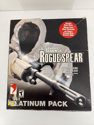 Tom Clancy's Rainbow Six: Rogue Spear Platinum Pack for PC, No Mission Pack Cd