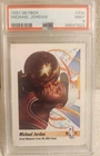 1991-92 Skybox Michael Jordan Card #334 GRADED PSA 9 MINT BULLS HOF