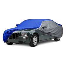 Covercraft WeatherShield HP Two-Tone Bright Blue Custom Car Cover w Gray Sides