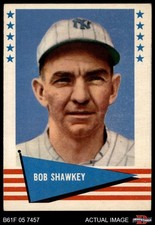 1961 Fleer #139 Bob Shawkey Yankees 5 - EX