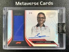 2024 Topps Dynasty Formula 1 Patch Auto Laurent Mekies 3/5 #DAP-LMEIII