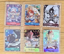 One Piece Chinese Card Game Championship 25-26 Nami Brook Set of 6pcs Combo NM