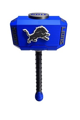 Detroit Lions 3D Printed Art Hammer