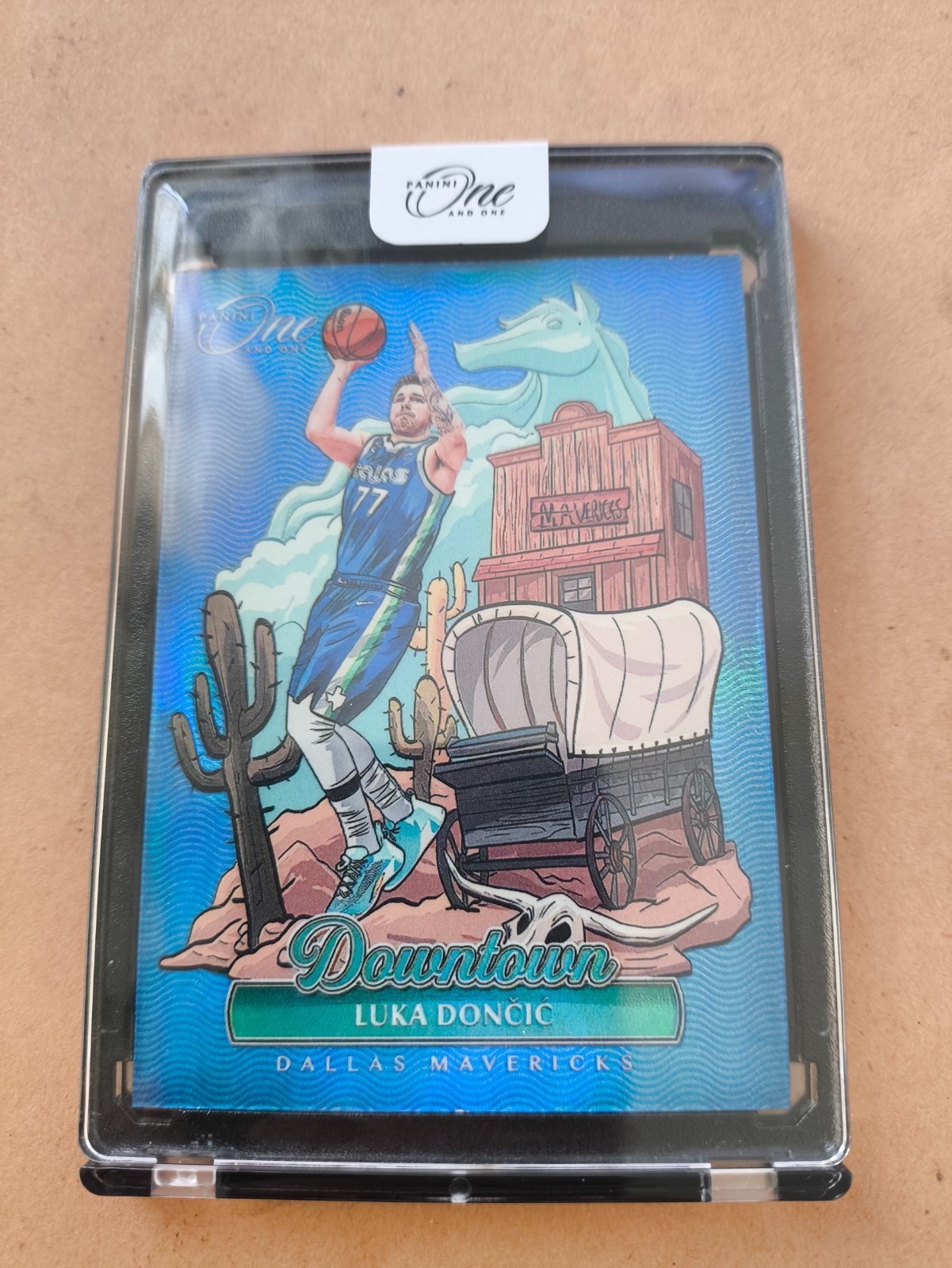 2022-23 Panini One And One Downtown #3 Luka Doncic