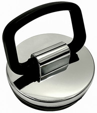BATH OR KITCHEN SINK CHROME PLASTIC PLUG WITH HANDLE EASY GRIP   CP2H