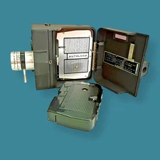 Vintage Bell & Howell Zoom Reflex Autoload Movie Camera +Film Cartridge Untested