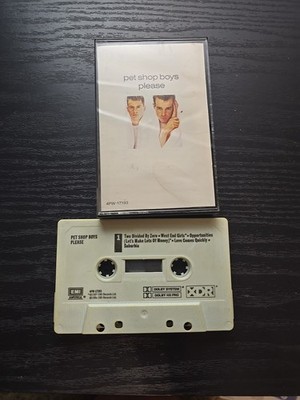 Pet Shop Boys Please Cassette EMI 1986
