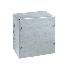 WIEGMANN SC080806GNK Enclosuresr,Mtllic,8In.Hx8In.Wx6In.D 6JYV1