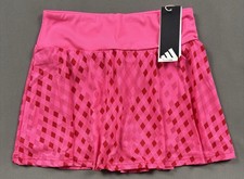 NWT Adidas Tennis Club Graphic Skort Pickleball Skirt Pink JY5132 Women s Size M