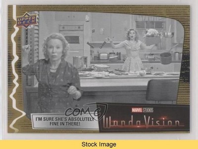 2022 Marvel Studios' WandaVision Gold Wanda Maximoff #7 READ 5x5