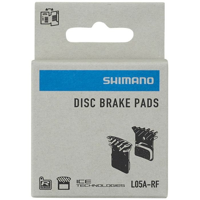 Shimano BP-L05A-RF Disc Brake Resin Pad Set for Road Bike with Cooling Fin