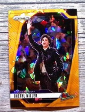 2024 Panini Prizm WNBA #125 Cheryl Miller Orange Velocity Prizms