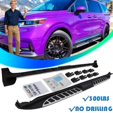 Side Step Bars Running Boards For 2022-2026 KIA Carnival Nerf Bars Accessories