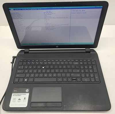 HP 15-f004dx 15.6'' Laptop AMD E1-2100 4GB RAM NO HD/OS (FL)