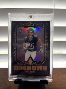 2024 Panini Phoenix Rome Odunze Chicago Bears Gridiron Crowns RC #GC-ROE