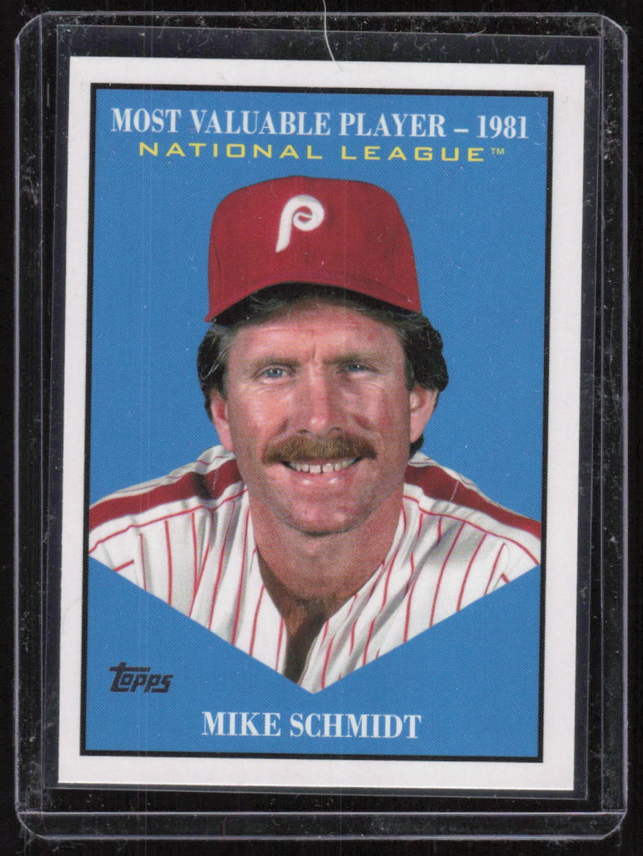 2025 Topps Update #MV-28 Mike Schmidt Most Valuable Philadelphia Phillies HOF