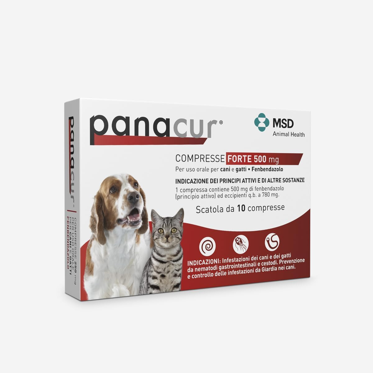 Trattamento Vermifugo Cani 500mg XL - Compresse Efficacia Massima