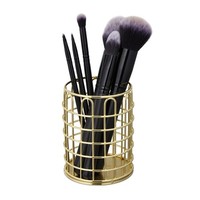 10 X Stiftehalter Pinselhalter Gold StifteköCher Pinselaufbewahrung Stiftebecher