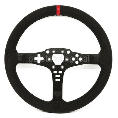 33CM/13'' Racing Steering Wheel (with Suede) PC SIM Racing Accessory for MOZA R5/