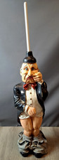 Pants Down Old Man Butler Toilet Paper Holder Bathroom Towel Rack Novelty Statue