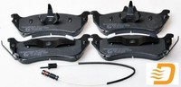 Denckermann B111263 Bremsbelagsatz FüR Scheibenbremse Bremsbelagsatz