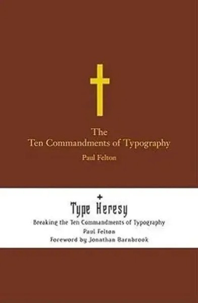 The Ten Commandments Of Typography | Paul Felton | Englisch | Buch | Gebunden-image