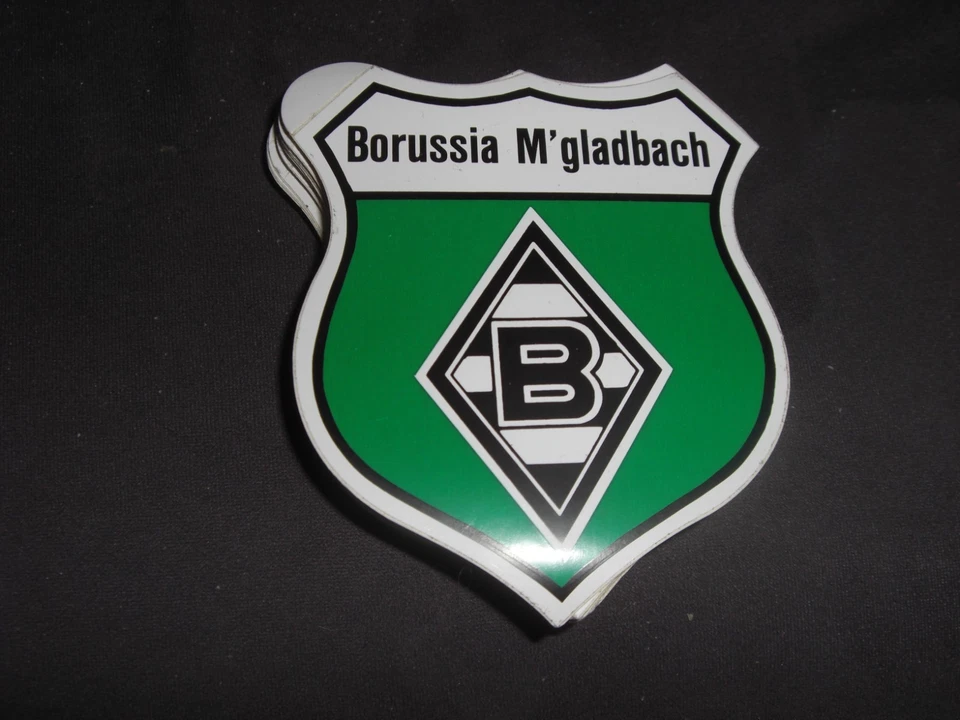 VFL Borussia Mönchengladbach Aufkleber- Wappen 9,5 cm Sticker siehe Bild