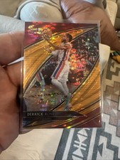 2019-20 Select Derrick Rose Orange Pulsar Courtside FOTL Prizm #8/13 SP
