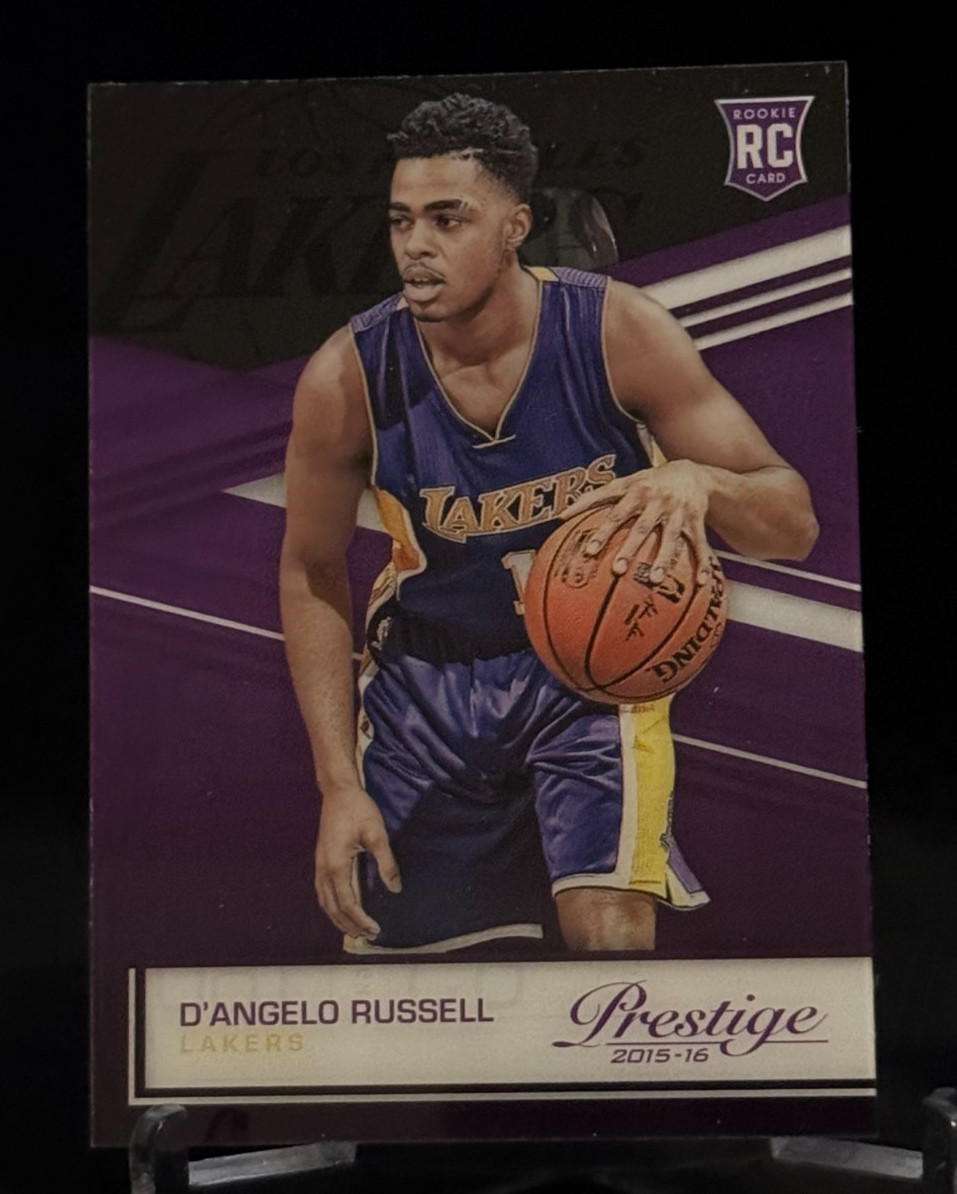 2015-16 Panini Prestige Acetate #24 Rookie D'Angelo Russell Los Angeles Lakers