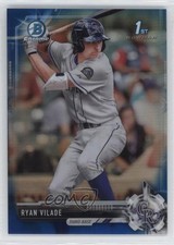 2017 Bowman Draft Chrome Blue Refractor 22/150 Ryan Vilade #BDC-41 5q4
