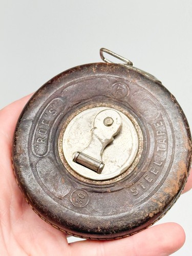 US Army Corps of Engineers 1908 Keuffel Esser The Home Tape Measure 50Ft + Roe - Picture 12 of 15