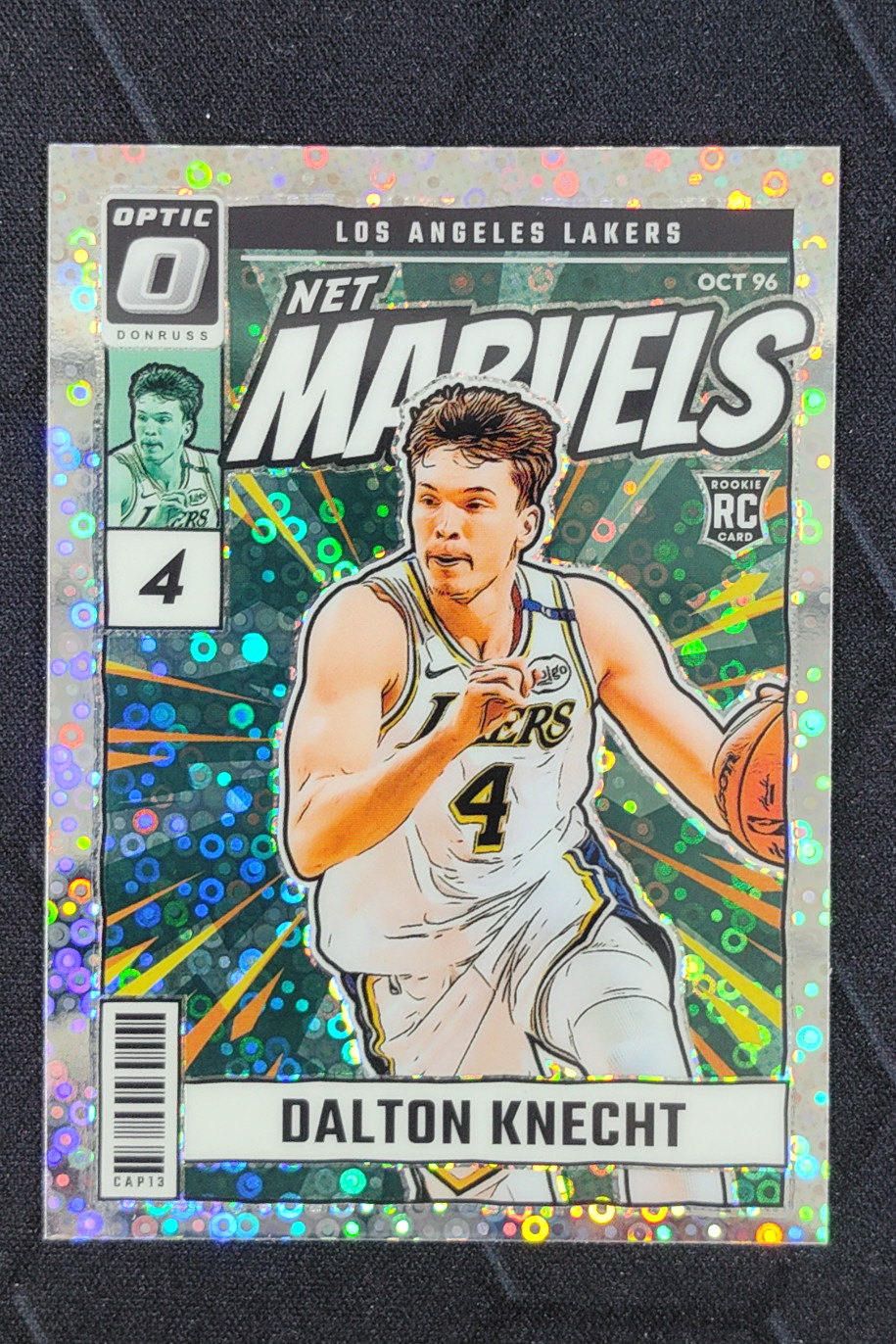 2024-25 Panini Donruss Optic Dalton Knecht Net Marvels Fast Break Holo RC #16