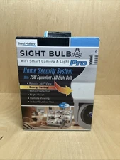 Sight Bulb WiFi Smart Camera & Light Pro, 75W Equivalent LED Light