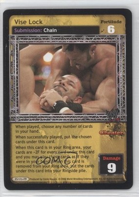 2006 WWE Raw Deal Trading Card Game Expansion 19: No Way Out Rob Conway 0o9