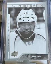 2017-18 Upper Deck - Portraits P.K. Subban #P-26