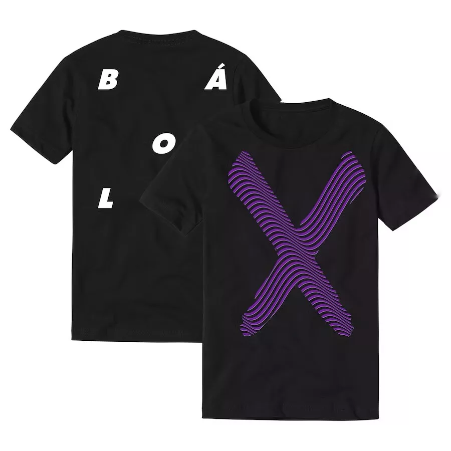 Finn Balor Purple X Judgment Day T-Shirt Black Available in All Sizes